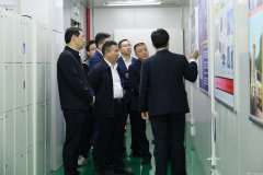 宜春市电子信息产业链招商小分队莅临星空官方站网站登录入口-星空online(中国)参观调研